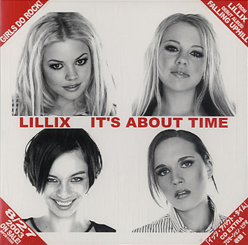 Lillix It's About Time Japanese CD album (CDLP) (625349)
